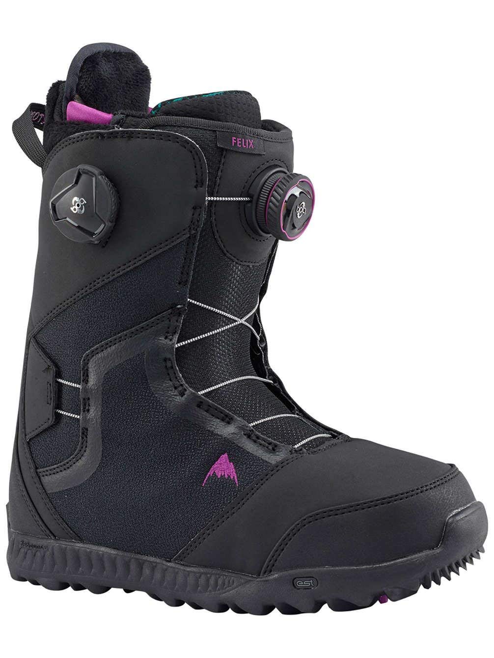 Burton Womens Felix Double Boa Snowboard Boots Burton Felix Boa Snowboard Boots