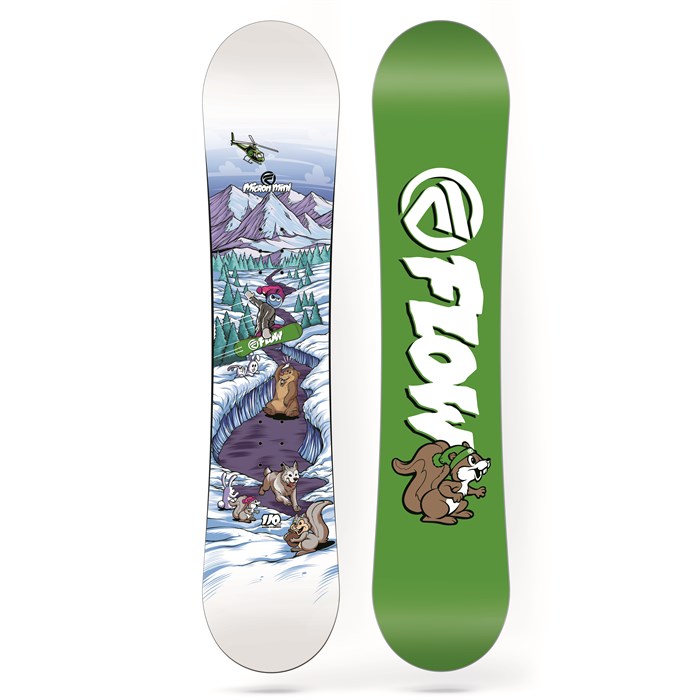 Flow Micron Mini Snowboard – Little Kids’2018