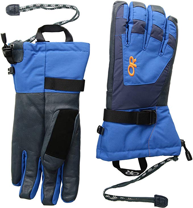 snowboard gloves with removable liner