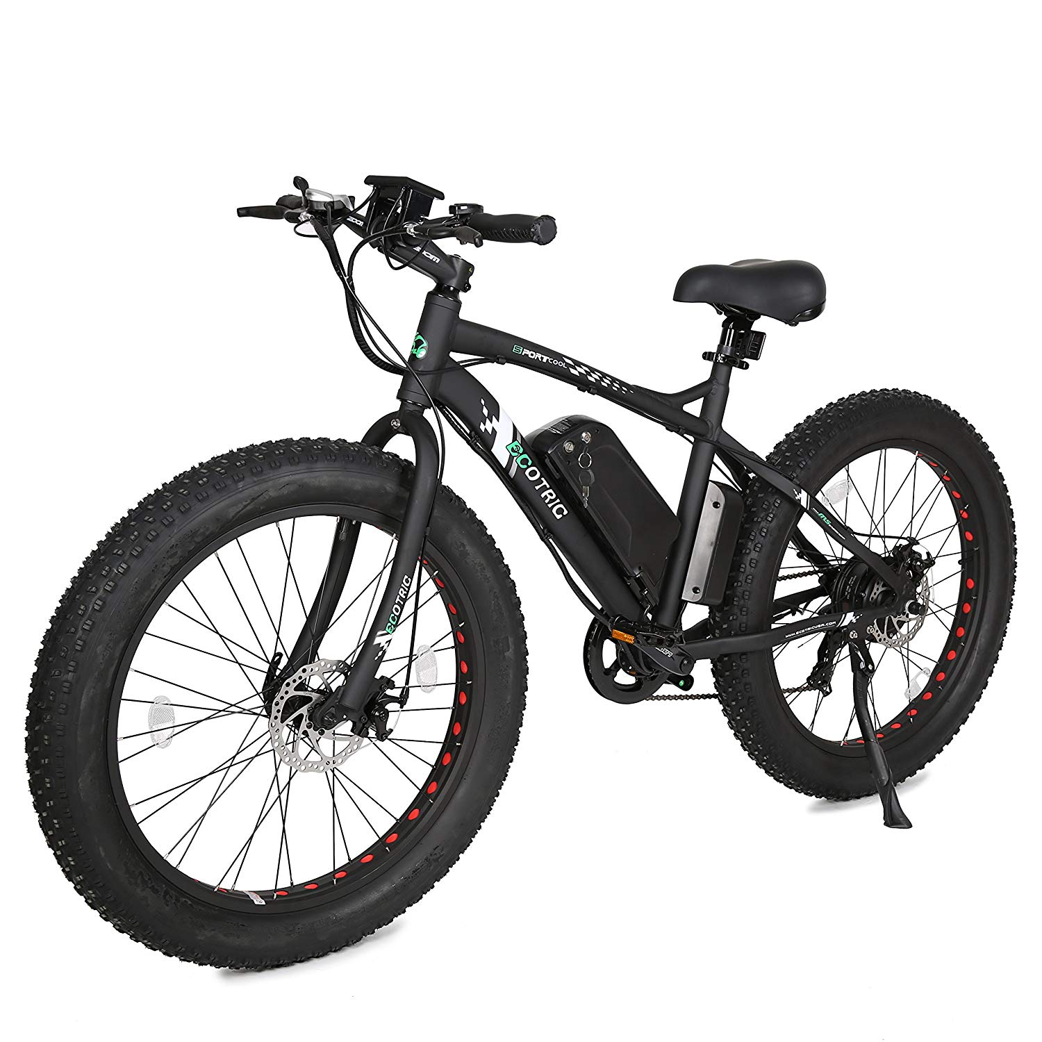 91rQBmpFMKL._SL1500_ ECOTRIC Fat Tire Electric Bike Beach Snow Bicycle 26