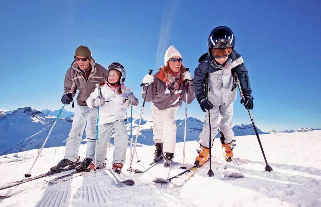 best place for family skiing
