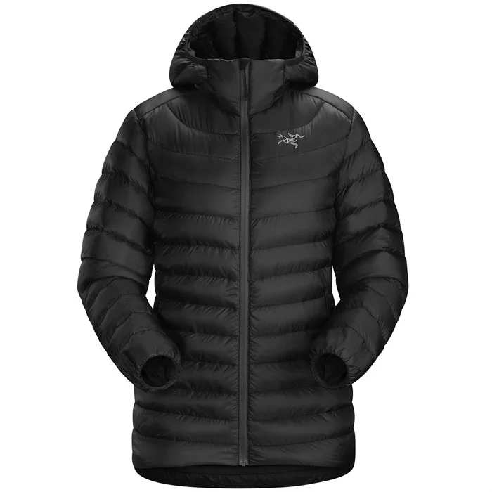 best lightweight snowboard jacket: Arc’teryx cerium LT hoodie snowboarding jacket