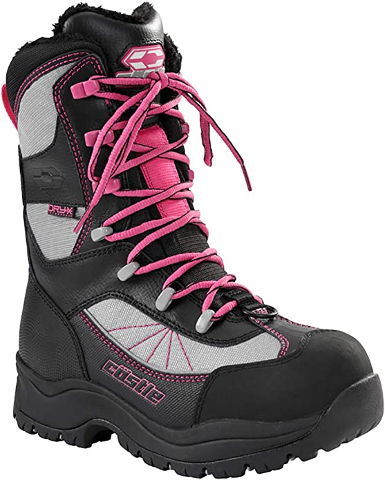 best snowmobile boots for mountain riding: CASTLE X FORCE 2 WOMEN'S SNOWMOBILE BOOT