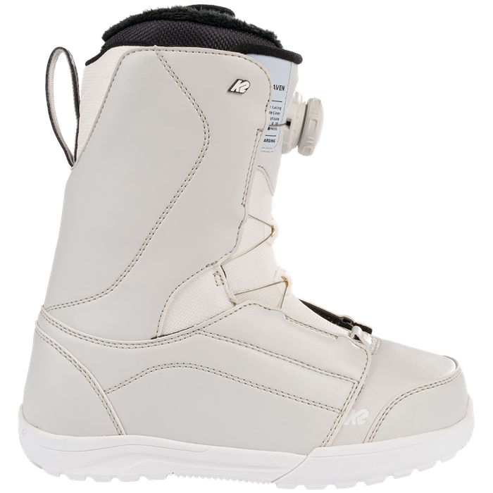 womens white snowboard boots: k2 haven boa