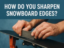 how do you sharpen snowboard edges
