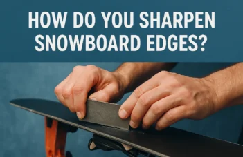 how do you sharpen snowboard edges