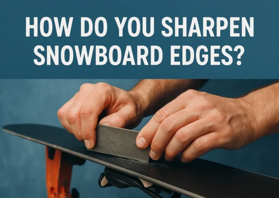 how do you sharpen snowboard edges