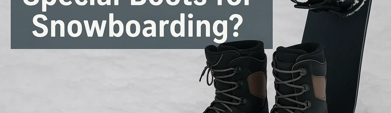 Do You Need Special Boots for Snowboarding Banner