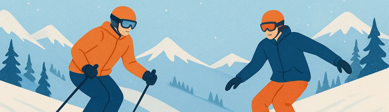 What Is the Difference Between Skiing and Snowboarding