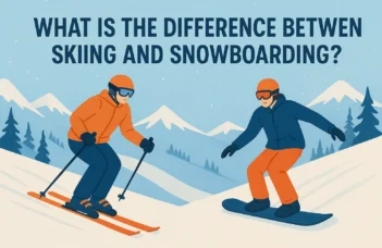 What Is the Difference Between Skiing and Snowboarding