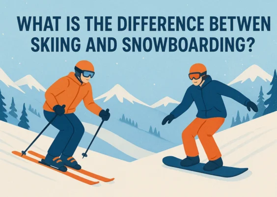 What Is the Difference Between Skiing and Snowboarding