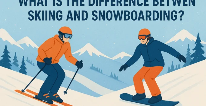 What Is the Difference Between Skiing and Snowboarding
