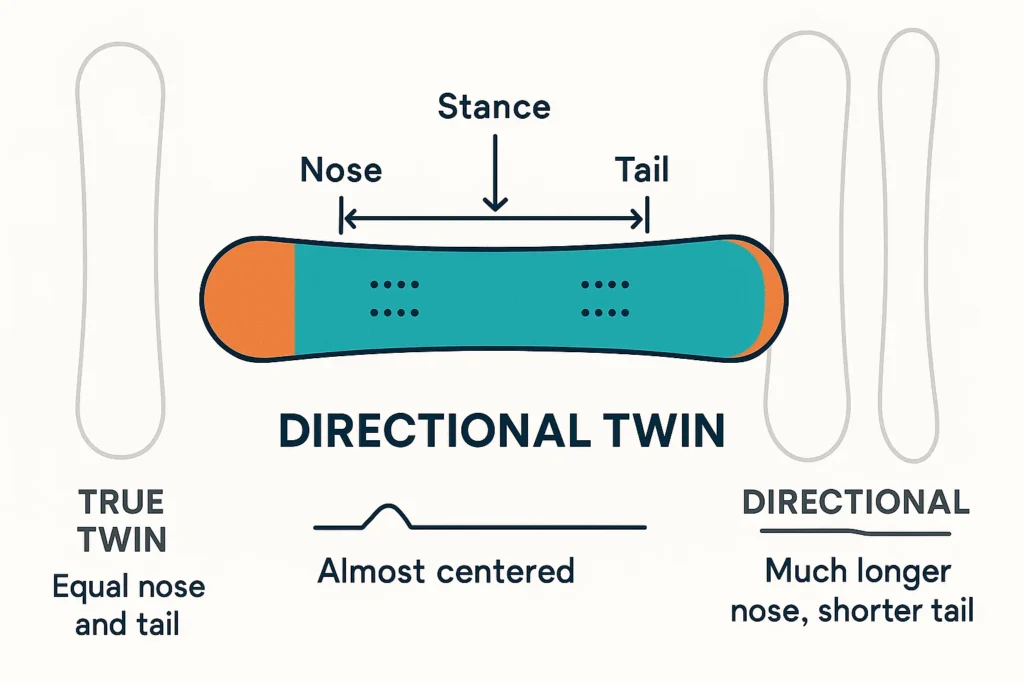 what is a directional twin snowboard